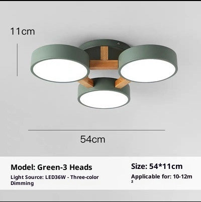 Nordic Bedroom Ceiling Lamps Small Apartment Living Room Simple Modern