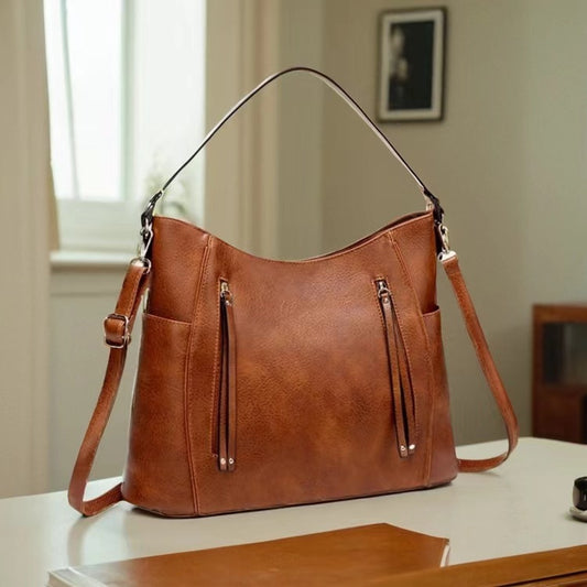 Luxury Women Bag Handbags Women Messenger Bags Leather Designer Handbag Vintage Big Large Capacity Hobos Female Bag