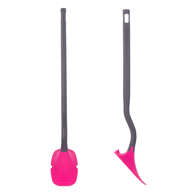 Silicone toilet brush