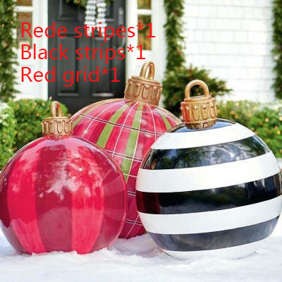 Weihnachtskugeln, Weihnachtsbaumschmuck, aufblasbare Spielzeuge für Zuhause, Weihnachtsgeschenk