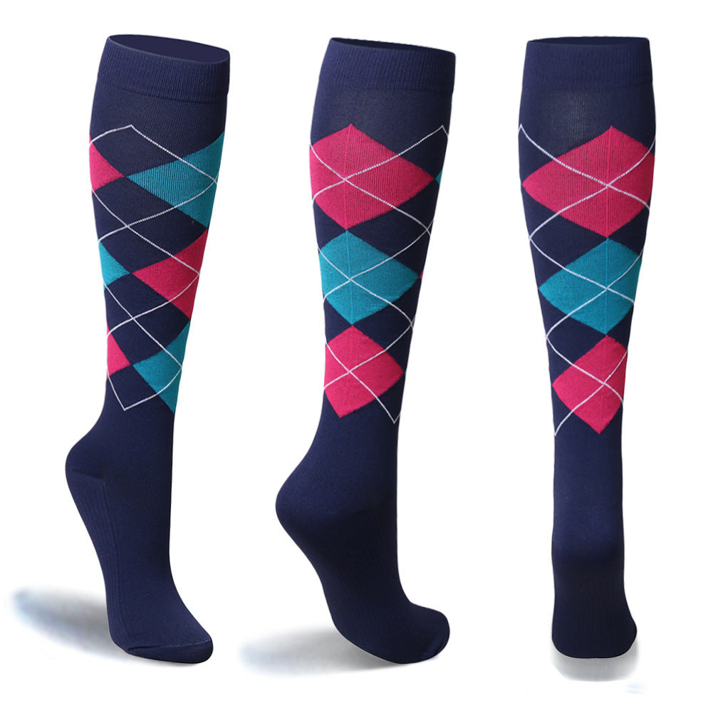 Men's And Women's Running Colored Pressure Socks