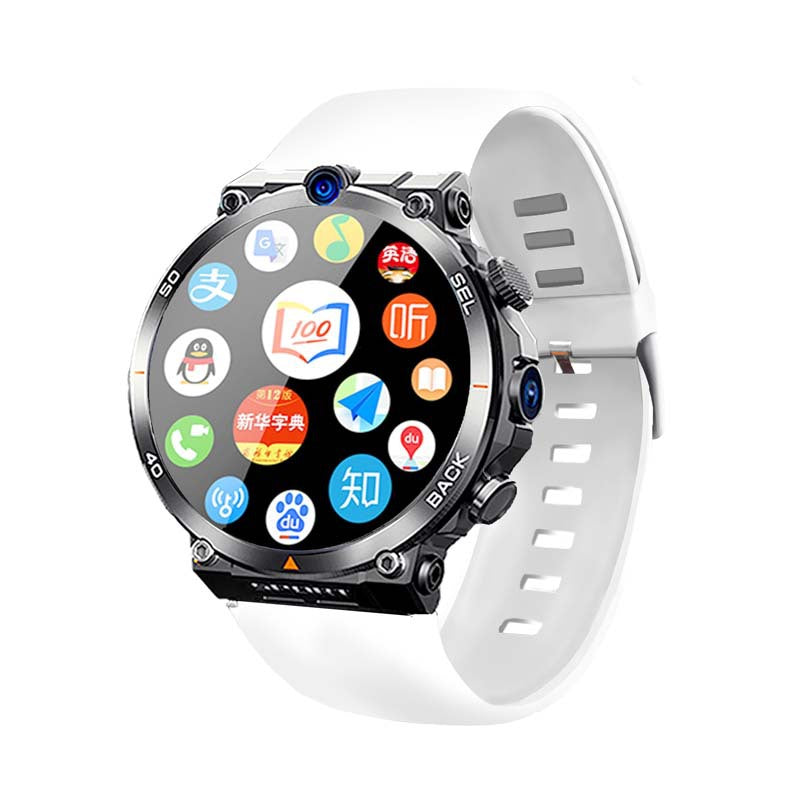 H10 Round Screen Smart Watch Nfc Access Control Photo Playstore Flashlight
