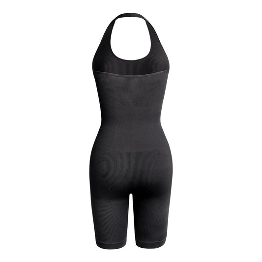 Halter Backless Slim Fit Slimming Sense Of Design Jumpsuit