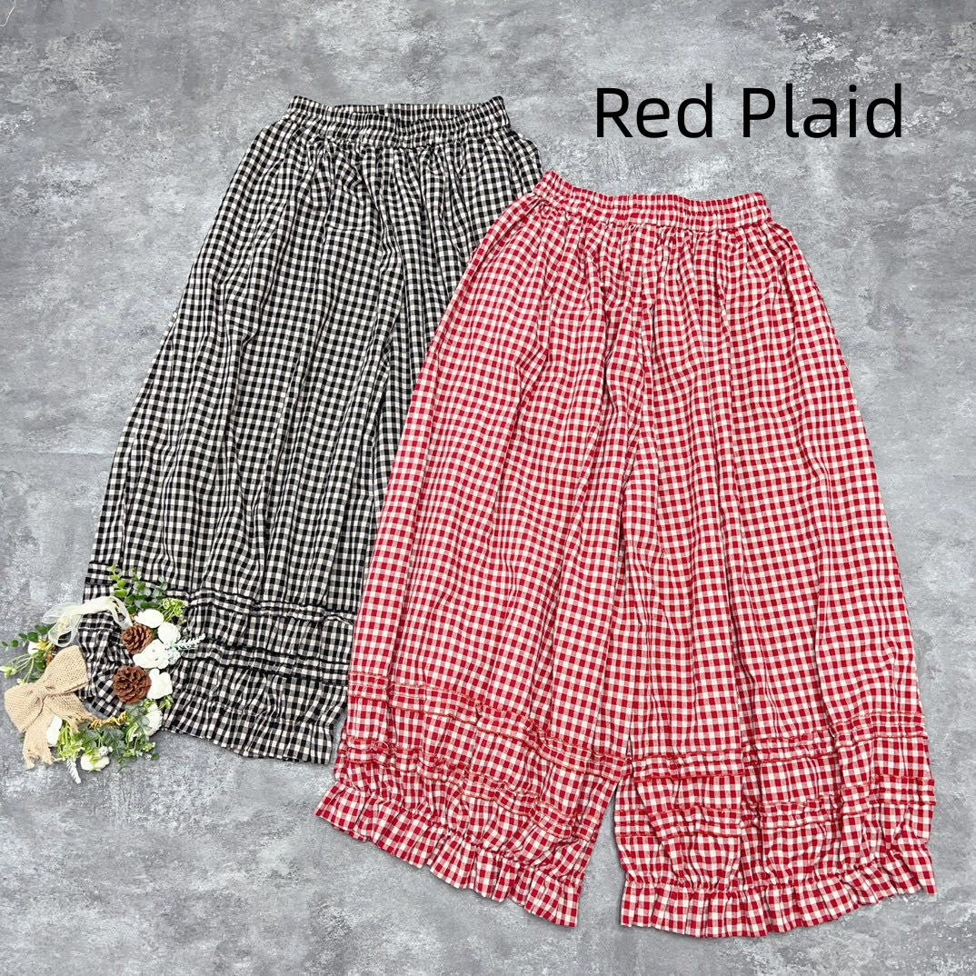 Slim-fit Versatile Casual Women's Cropped Culottes