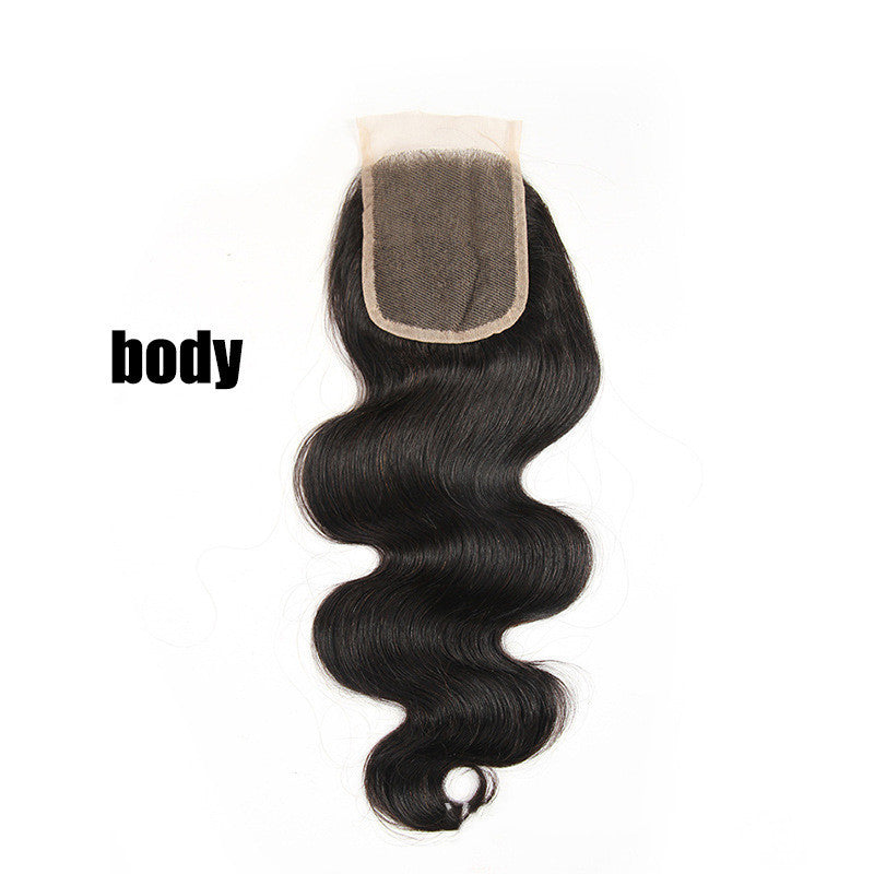 Real Hair Hair Block Mesh Hand Woven Hair Block