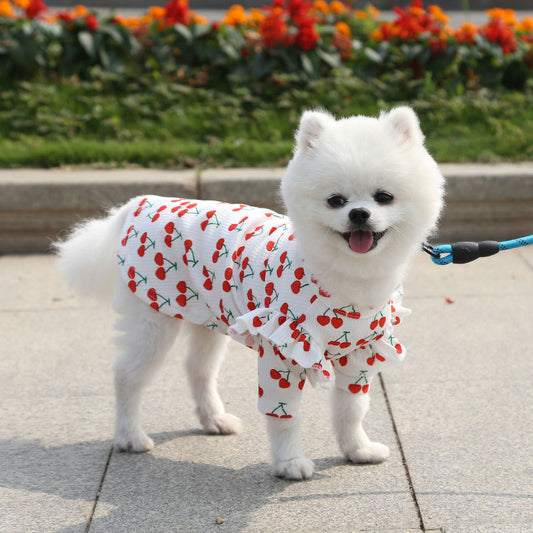 Fashion Personality Dog Bottoming Shirt Coat