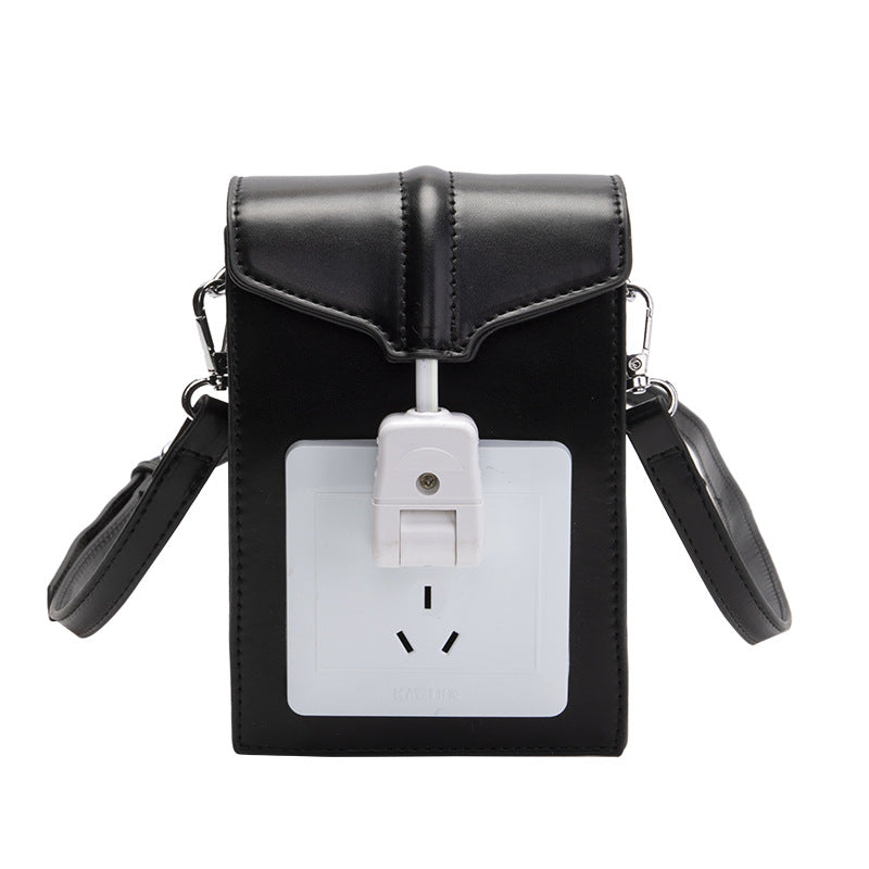 Fashion All-match Socket Mobile Phone Bag