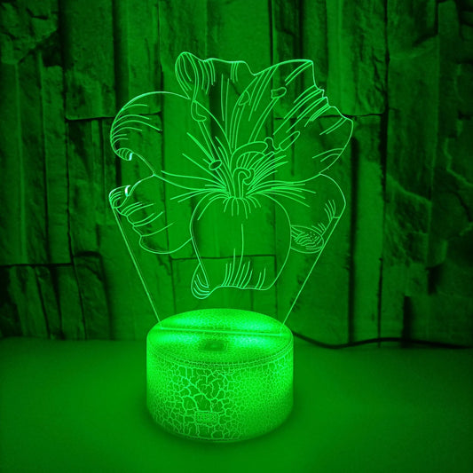 Colorful Creative Valentine's Day Gift 3D Table Lamp
