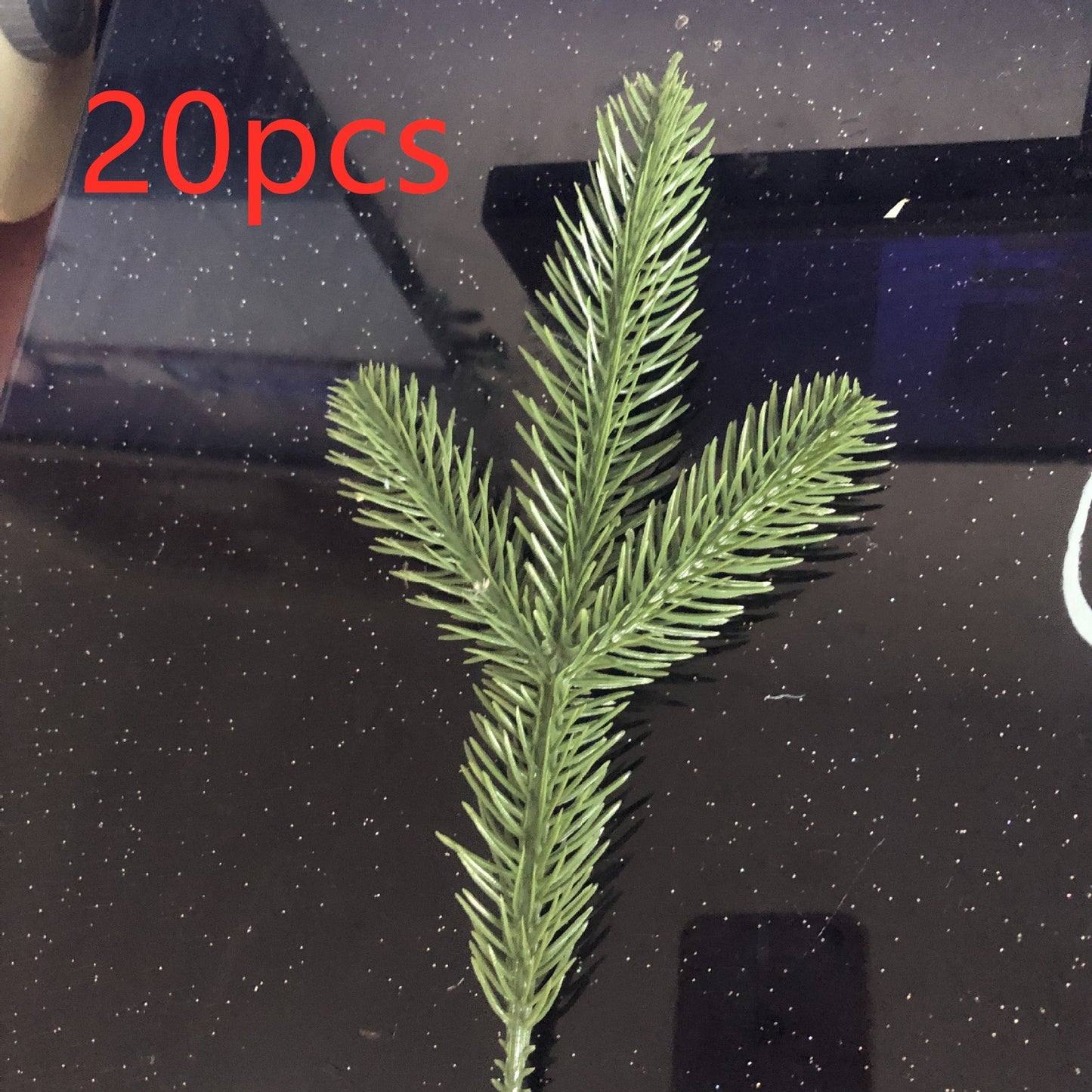 Christmas tree flower simulation pine needles