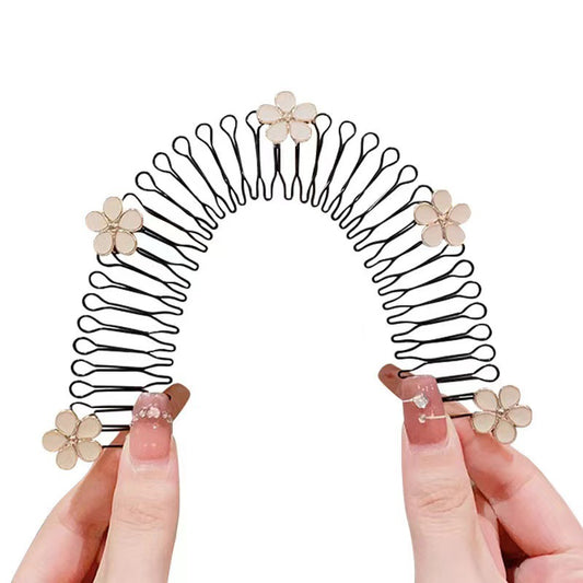 Back Head Invisible Inverted Hair Comb Forehead Hair Band
