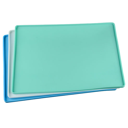 Portable foldable car pet silicone pad