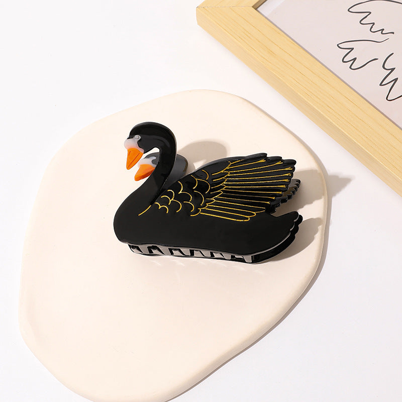 Swan Grip Shark Clip Medium Hairpin