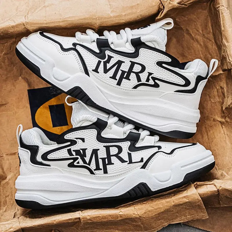 Designer Men's Casual Sports Shoes Breathable Comfortable Durable Outdoor Sneakers Black White Blue 2026
