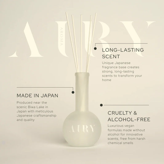 Serene Solstice'ネイ ' (Nei) | Home Reed Diffuser | 250ml Olibanum | Rose