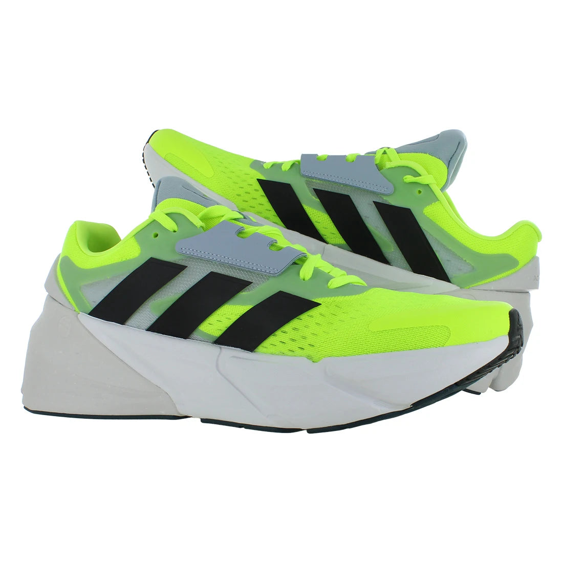 For Adistar 2 Men's Running Shoes Lucid Lemon/Carbon/Wonder Blue Color | 100% Authentic Made in China Model MSS-FZ5622