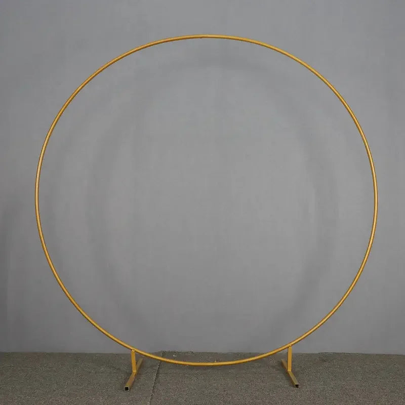 Party Wedding Decoration Backdrop Baby Shower Metal Grid Mesh Backdrop Flower Balloon Stand Circle Arch for Sale
