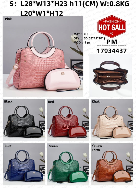 Bags Women Handbags Ladies Trendy Products Pu Leather Handbag Set for Lady Tote Bag