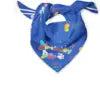 Blue Reflective Birthday Dog Bandanas for Boys Pet Party Decorations Large Dogs