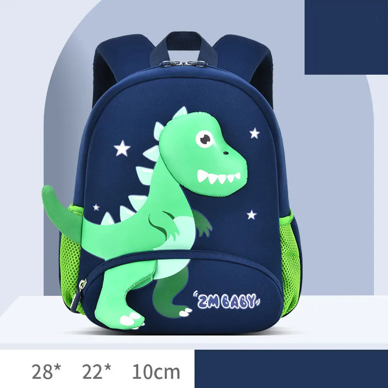 2022 Cartoon Student Schoolbag 1-6 Grade Spine Care Shoulder Bag School Children Bags