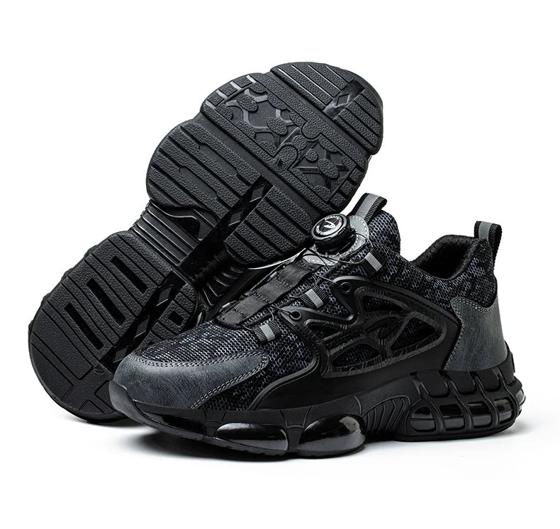 Diansen 678 AMAWEI Men Safety Shoes Safety Sneakers Indestructible Steel Toe Shoes CE