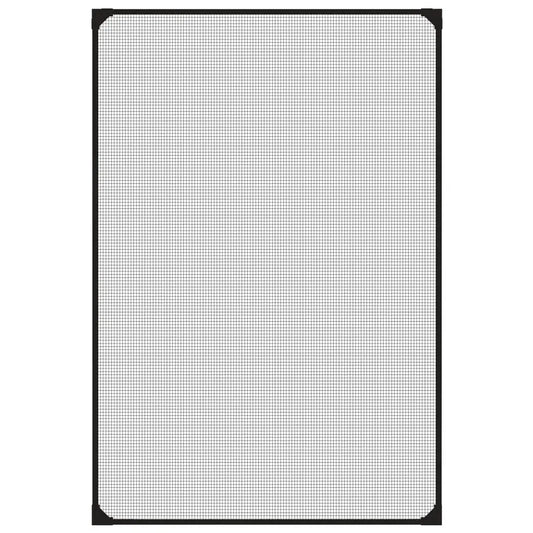W2B VidaXL Modern Anthracite Fiberglass Insect Screen 31.5 X 47.2 in for Hotel Application