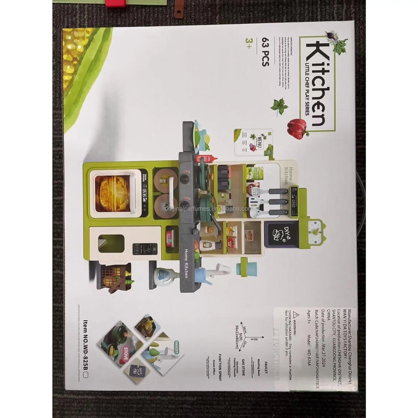 US Stock 3-7 Days Delivery Supports Dropshipping Little Chef Play Series Mini Play Kitchen Kids Toys for Children Hot Selling