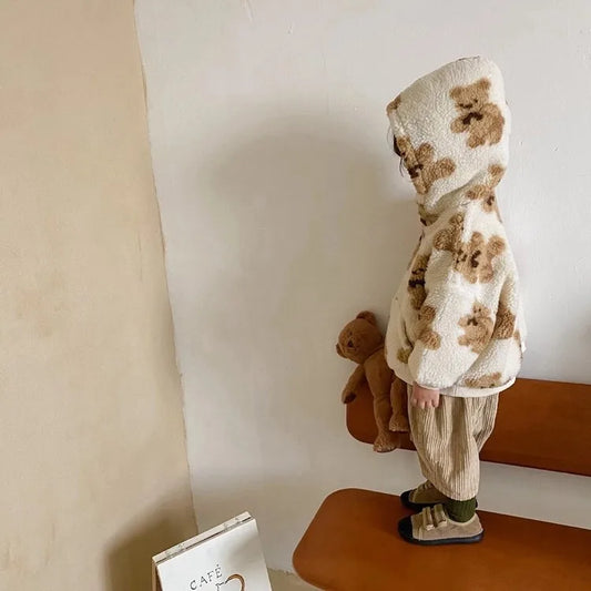 2021 Winter Children's Jacket Boy Winter Kid's Clothing Casual Cashmere Coat Thickening Jackets Coat Kids Padded Jackets