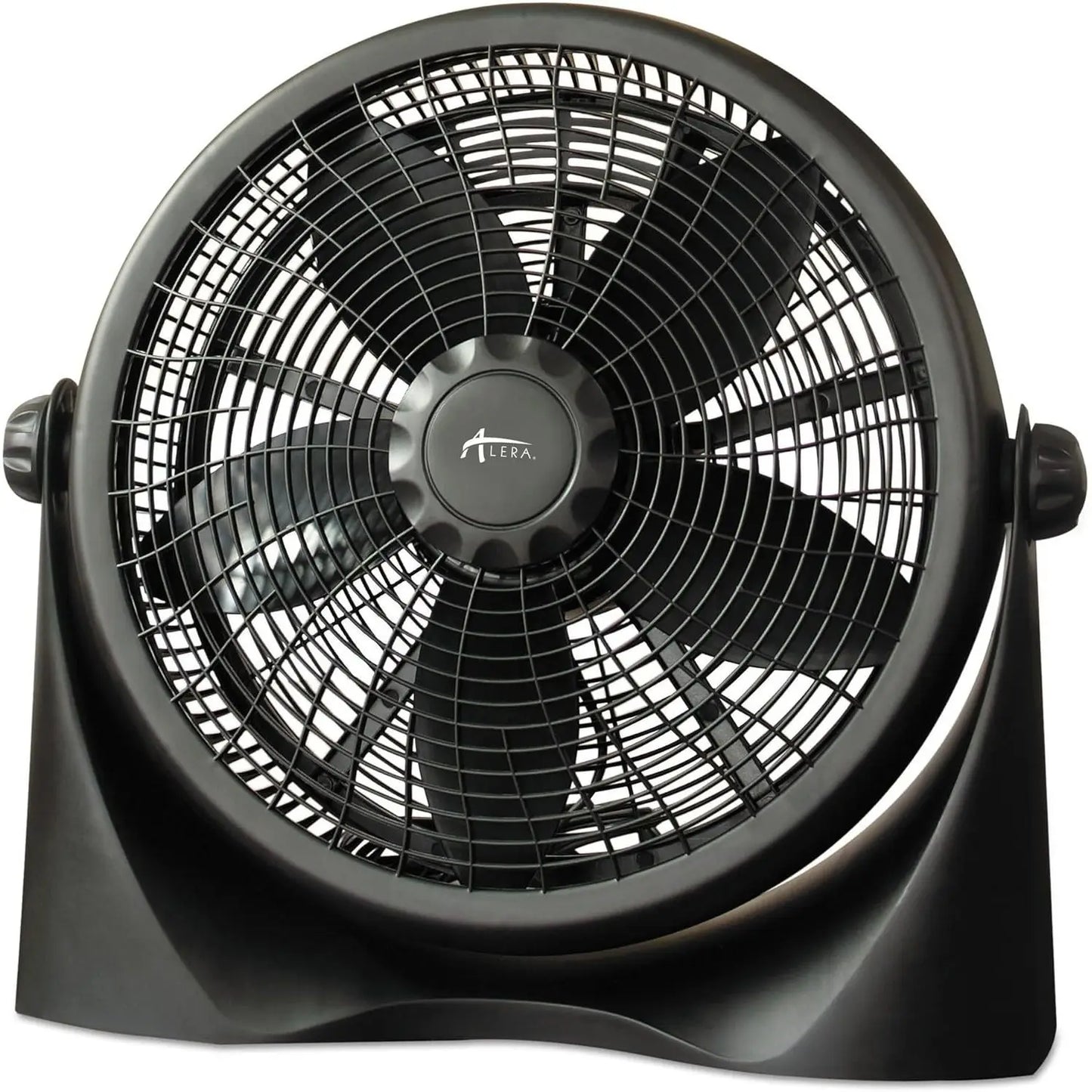 Alera 16" Super-Circulation 3-Speed Tilt Tabletop Fan Black Plastic Remote Control US Plug 65W Electric Air Cooling