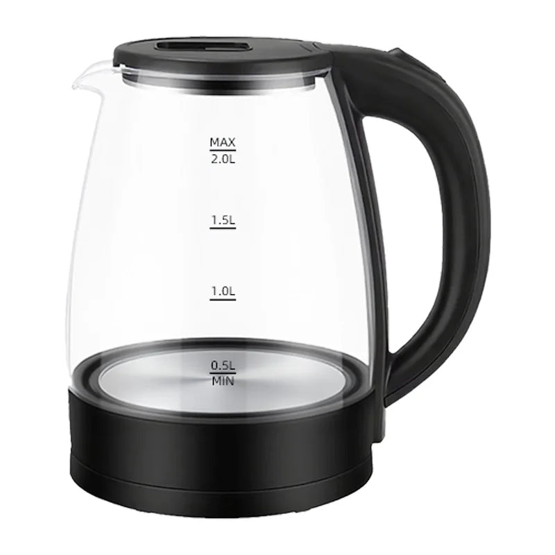 Best-Selling High-Quality1500W Glass Electric Kettle Heater, Portable for Home Use