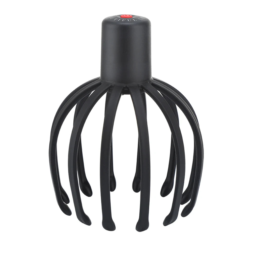 Electric Head Massager for Head Therapeutic Pain Relief 3D Stimulation Vibration Acupoint Relax Claw Scalp Massager Rechargeable