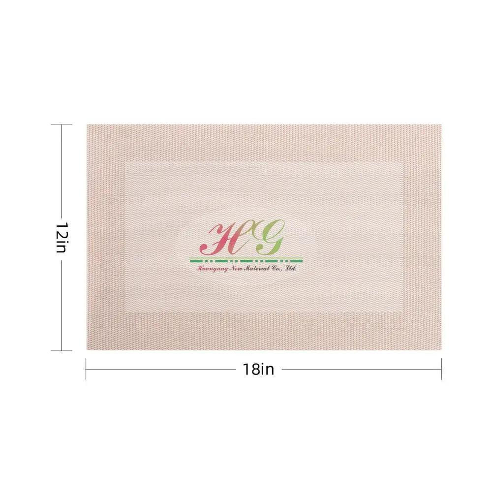 HuanGang Factory Manufacture Strip Placemat Kitchen Necessary Beautiful Pattern