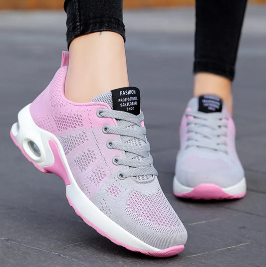 Cheap Wholesale High Quality 2026 Spring Autumn New Women Plus Size Running Air Cushion Shoes Women's Casual Sports Shoes