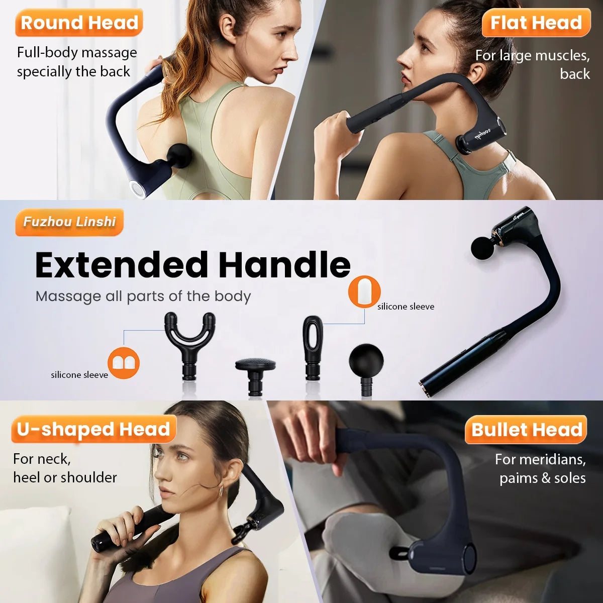 Factory Price Deep Tissue Muscle Massage Gun | Professional Percussion Massager for Gym & Sports Recovery