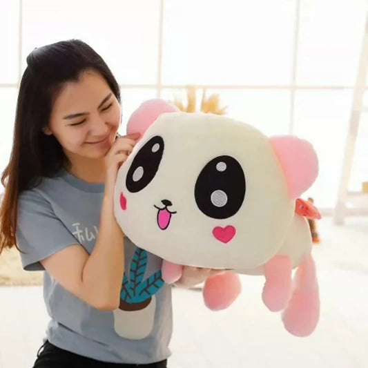 Wholesale Hot Selling LED Kid Gift Plush Stuffed Electronic Plush Toys Light up Pillows Cute Led Panda Plush Pillow