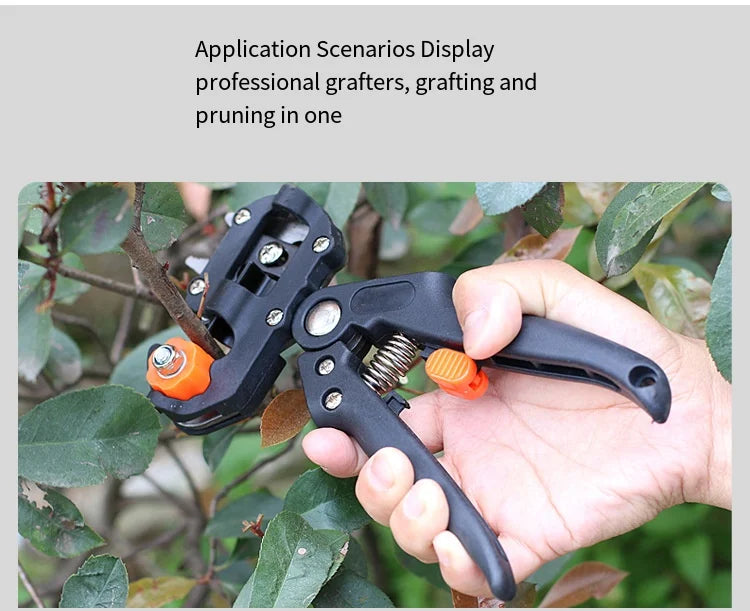 Dropship Omega-Cut Grafting Tool/Pruner for Fruit Trees and Grape Vines Grafting Machine Device Garden Graft Pruner Shear