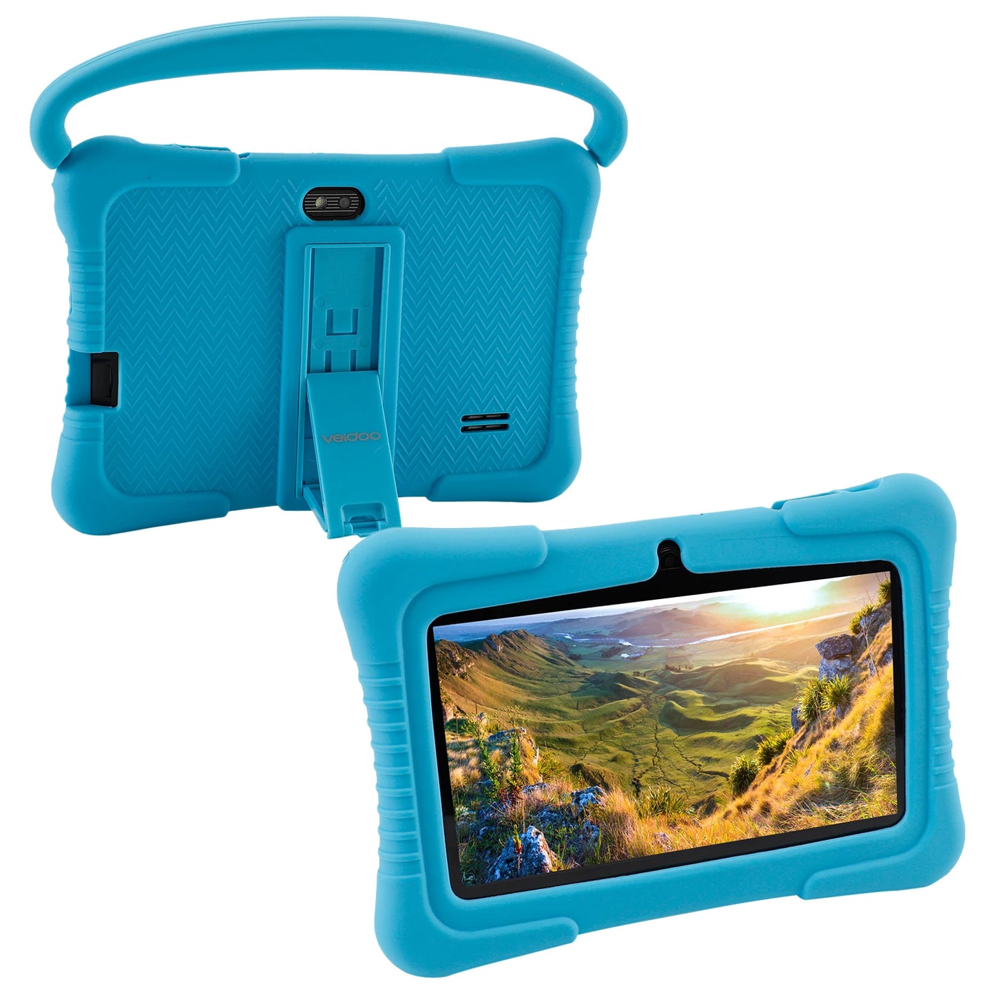 Veidoo 7 Inch 1024x600 Capacitive Screen Android WiFi Tablet Without SIM Card Quad Core Tablet PC for Games Download