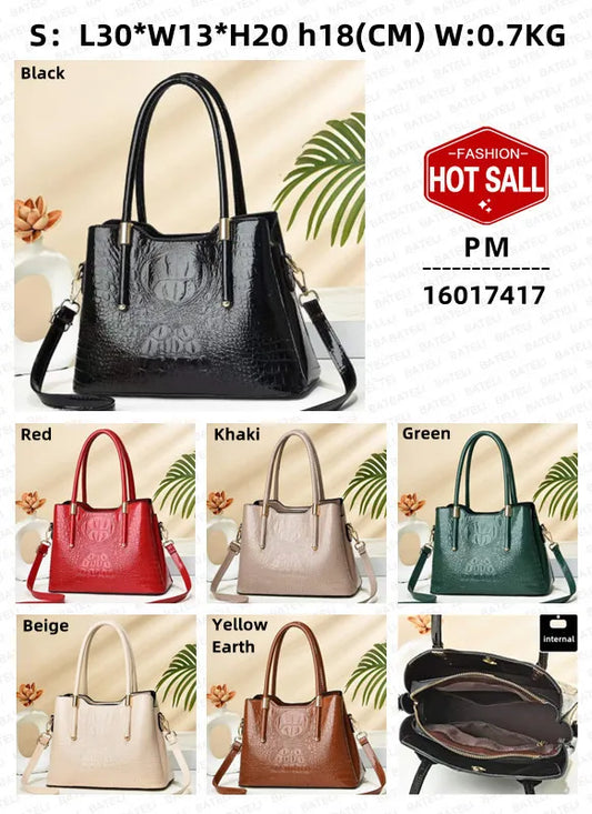 Customised logo Bags Women Handbags Ladies Leather PU Tote With Zipper Large Capacity Handbags Ladies Bags Women Tote Bags