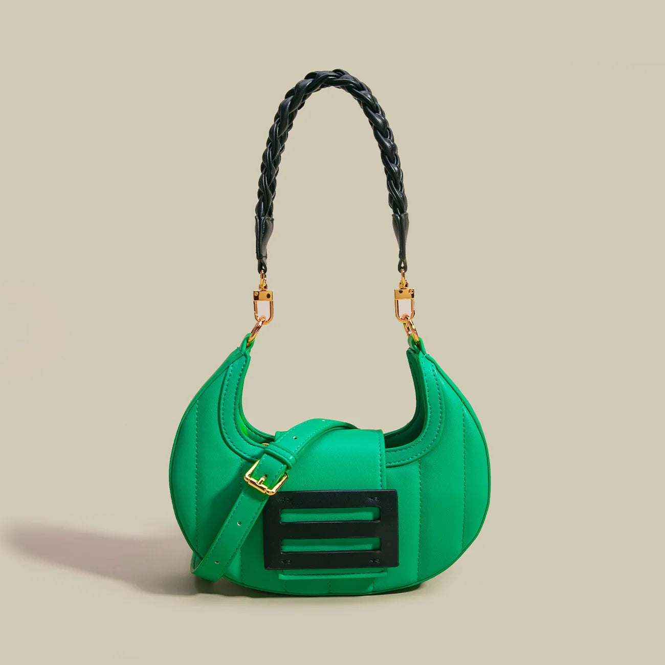 Half Moon Flip Women Shoulder Bags 2022 New Fashion Luxury Design Crossbody Bag Elegant Small Lady Tote Handbags