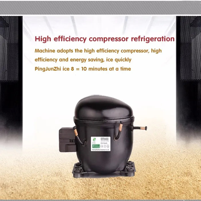 220-240V L/M/S size electric ice maker 25kg/day commercial countertop Automatic ice making machine ice cube making machine