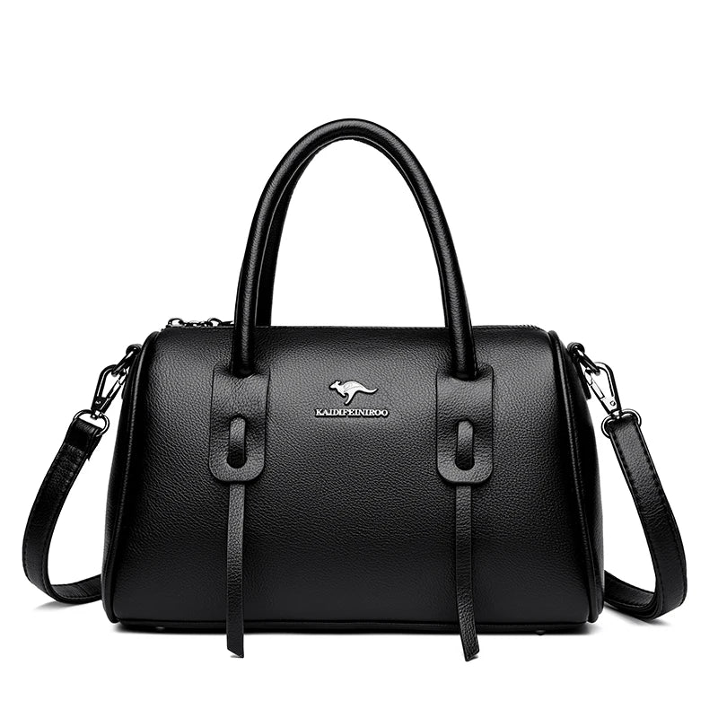 High Quality Top Factory Custom Pu Leather KAIDIFEINIROO Brand Luxury Tote with Shoulder Crossbody Hand Bags for Ladies