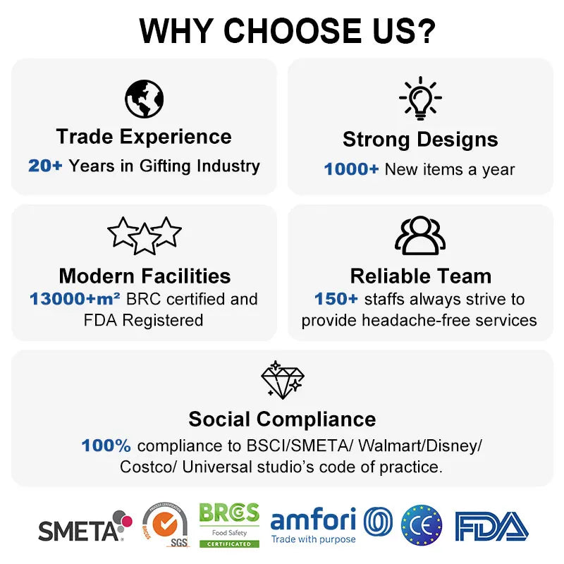 BespritGift High-end Christmas Holiday Slipper Novelty Gift Set Custom for Xmas Giveaway & Personal Home Use