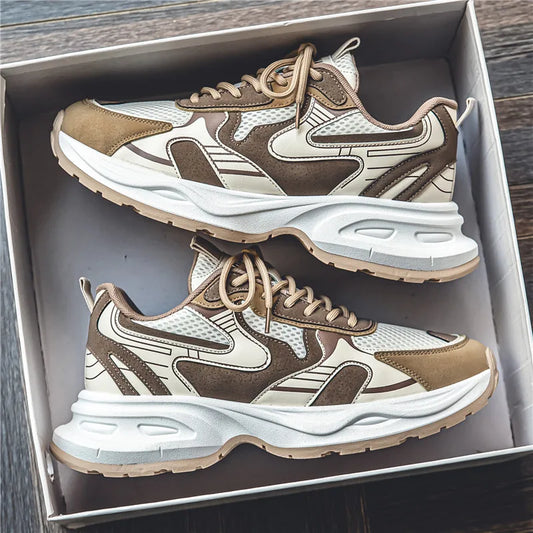 Style Sports Shoes Men Comfortable Mesh Lining Running Sneakers for Me