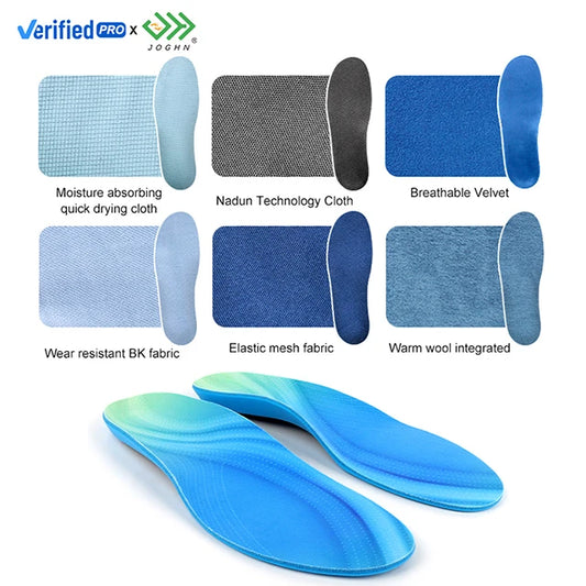 JOGHN Pu Massage Breathable Shoes With Arch Support Insole Sports & Comfort Insoles Orthotics Insole Manufacturer