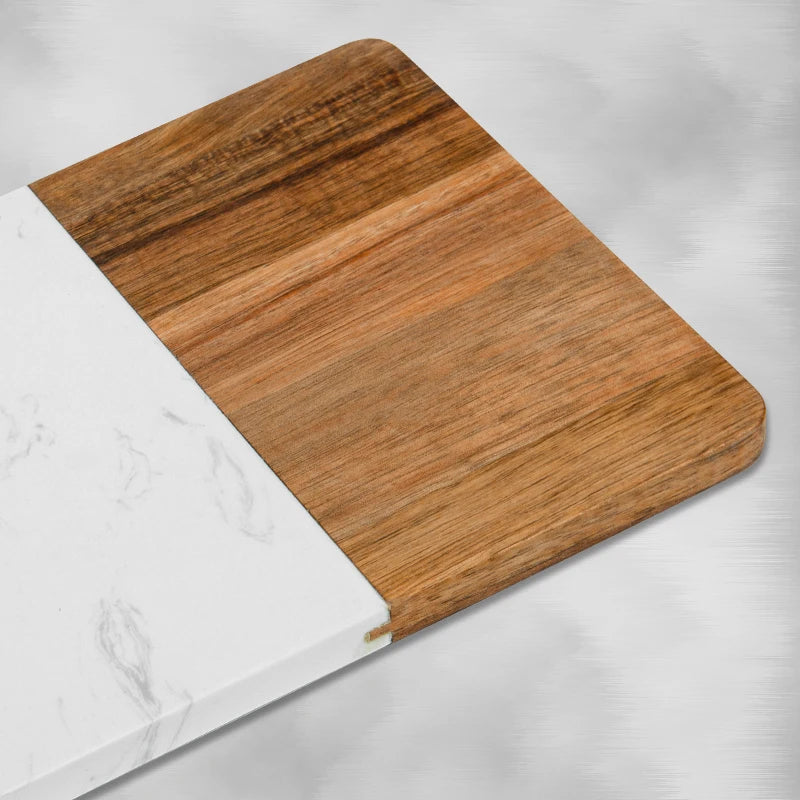 New Design Wholesale Marble Acacia Wooden Charcuterie Board with High Quality Wholesale