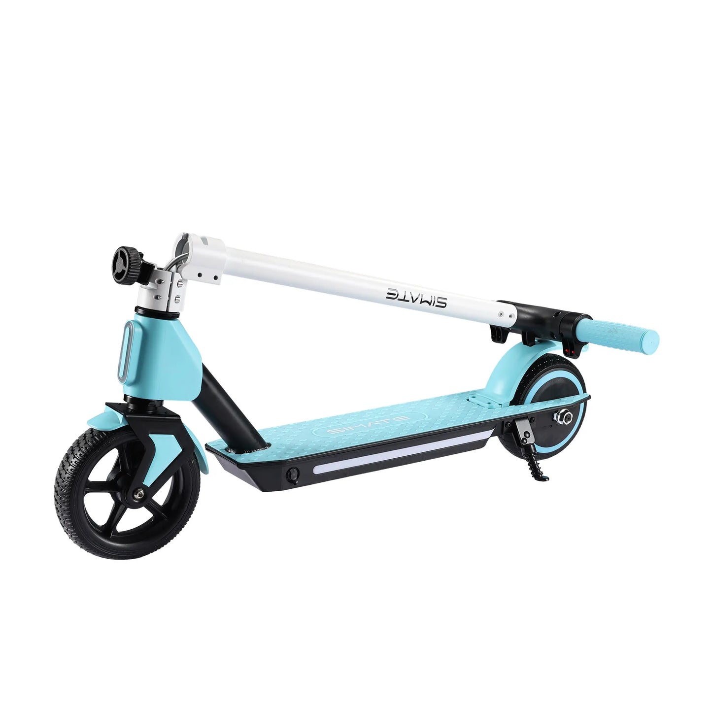 Simate S2 LED Anzeige Kinderroller Bunte Lichter Elektro-Kinderfahrzeug Metal Blue/Pink/Black Farben Fr Kinder Im Alter Von