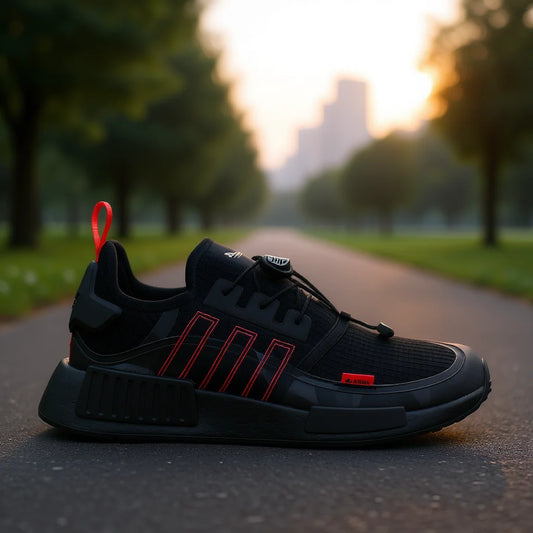 For for R1 TR Men's Running Shoes Black Red Mesh Upper Rubber Outsole EVA Midsole Spring Casual Wear Vietnam Made Unisex