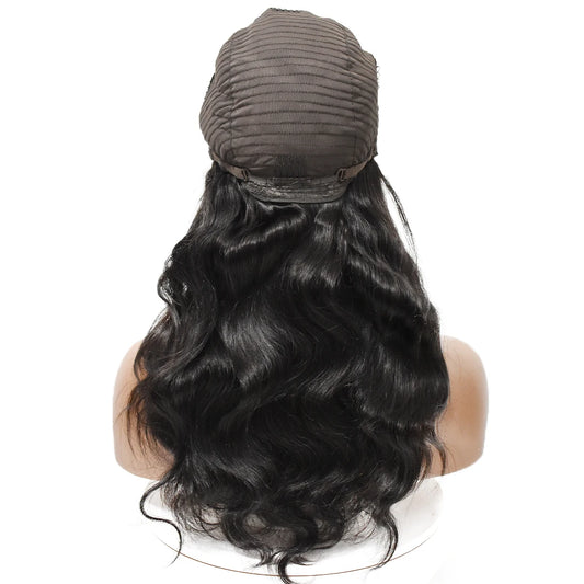 100% Virgin Human Hair Wig Cut From Single Donor 13*4 HD Body Wave Lace Frontal Wig No Tangle No Shedding Hair HD Lace