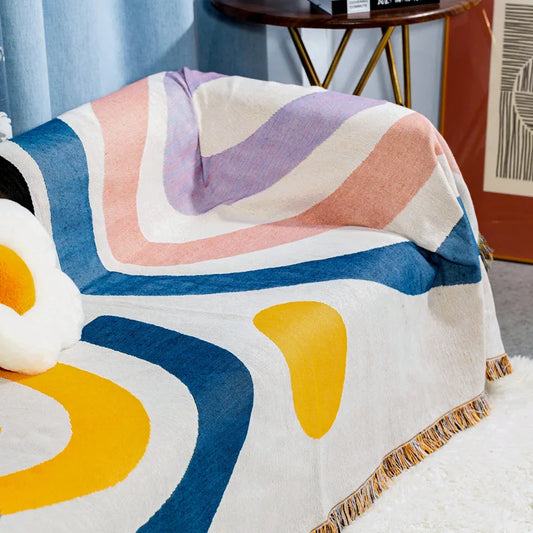 Home Textiles Dynamic Color Custom Blankets Tapestry with Wholesale Price