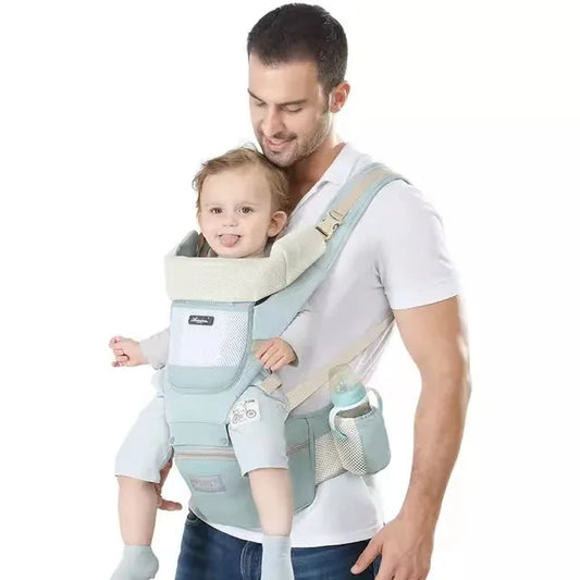 E-commerce Hot Selling Newborn Baby Carriers Comfortable Hip Seat Carrier with Plastic Frame