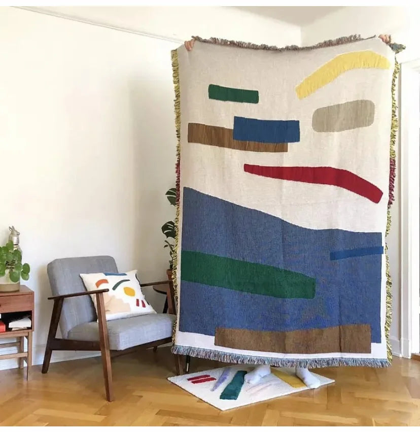 Home Textiles Dynamic Color Custom Blankets Tapestry with Wholesale Price